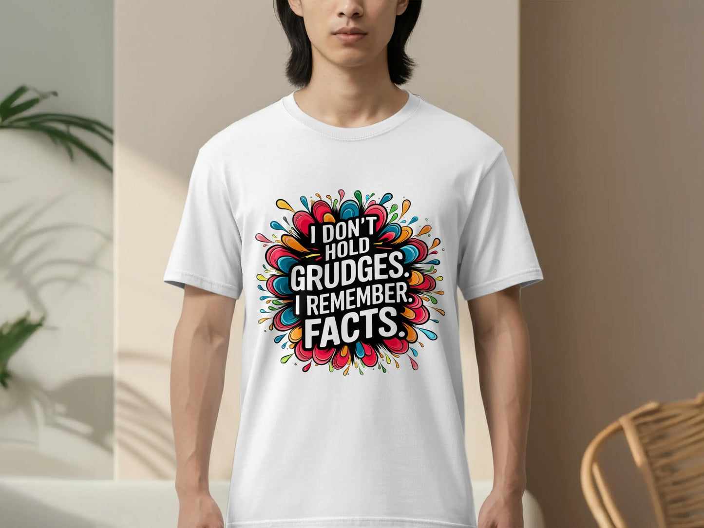 Sassy T-Shirt: "I Don't Hold Grudges I Remember Facts" Statement Tee