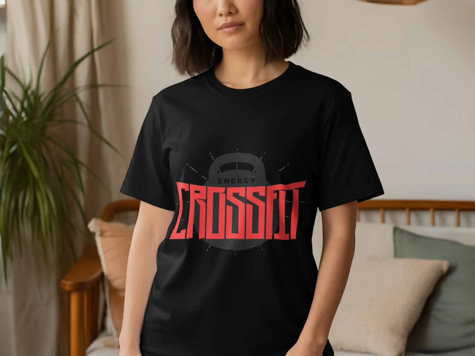 CrossFit Energy Motivational Fitness T-Shirts Boofy
