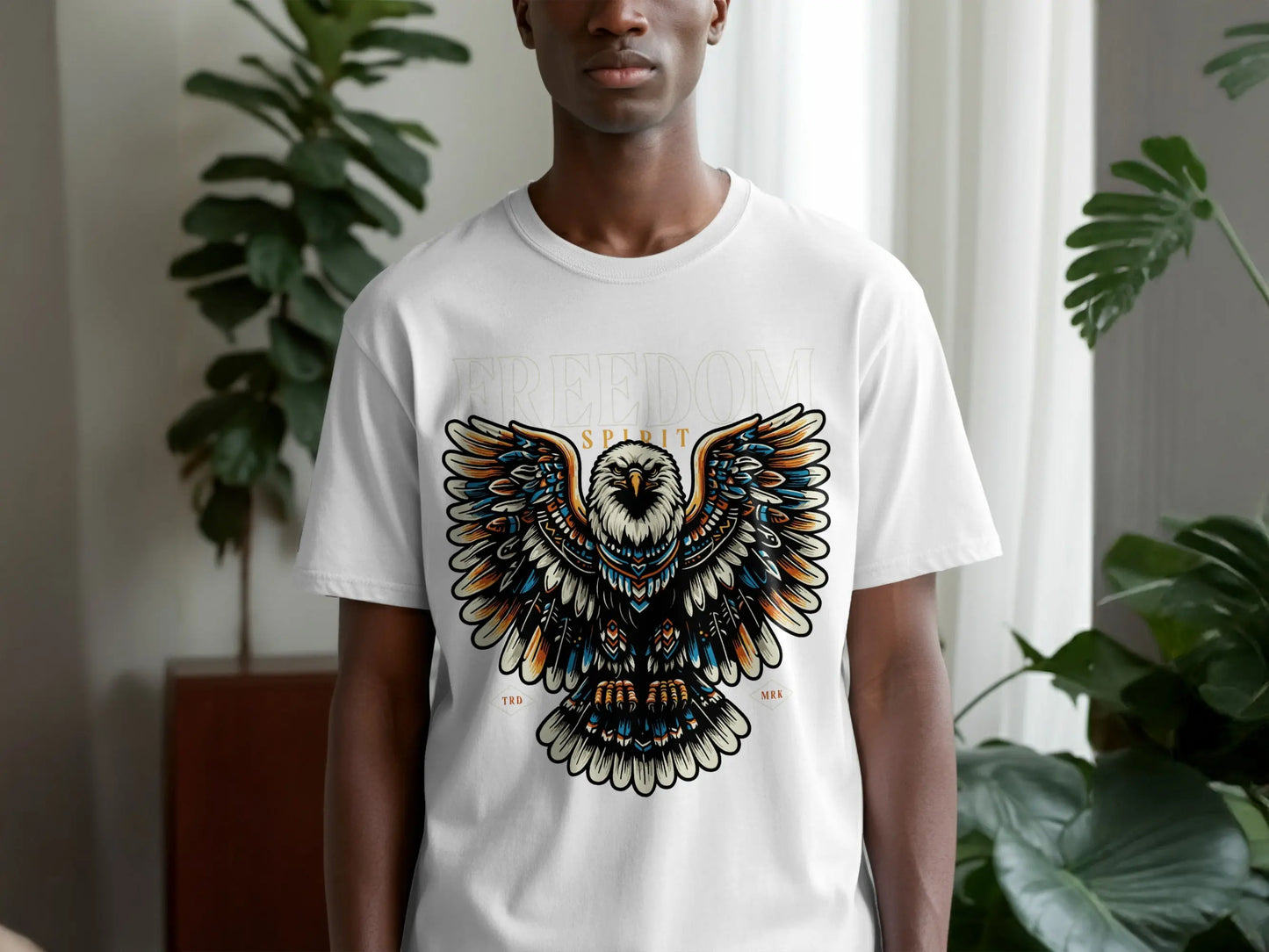 Majestic Eagle Freedom Spirit Graphic T-Shirts Boofy