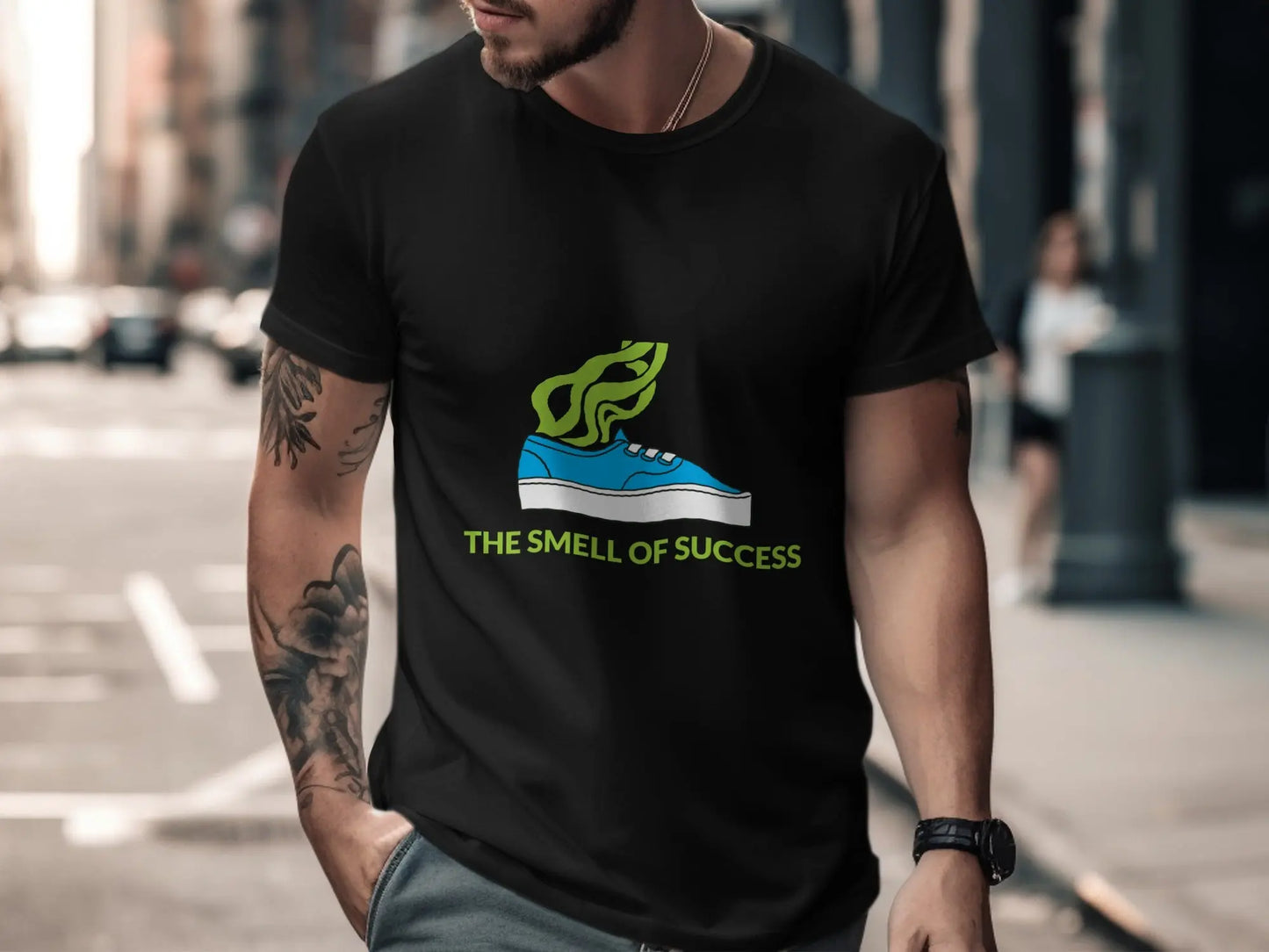 The Smell of Success Graphic Designed T-Shirts Boofy