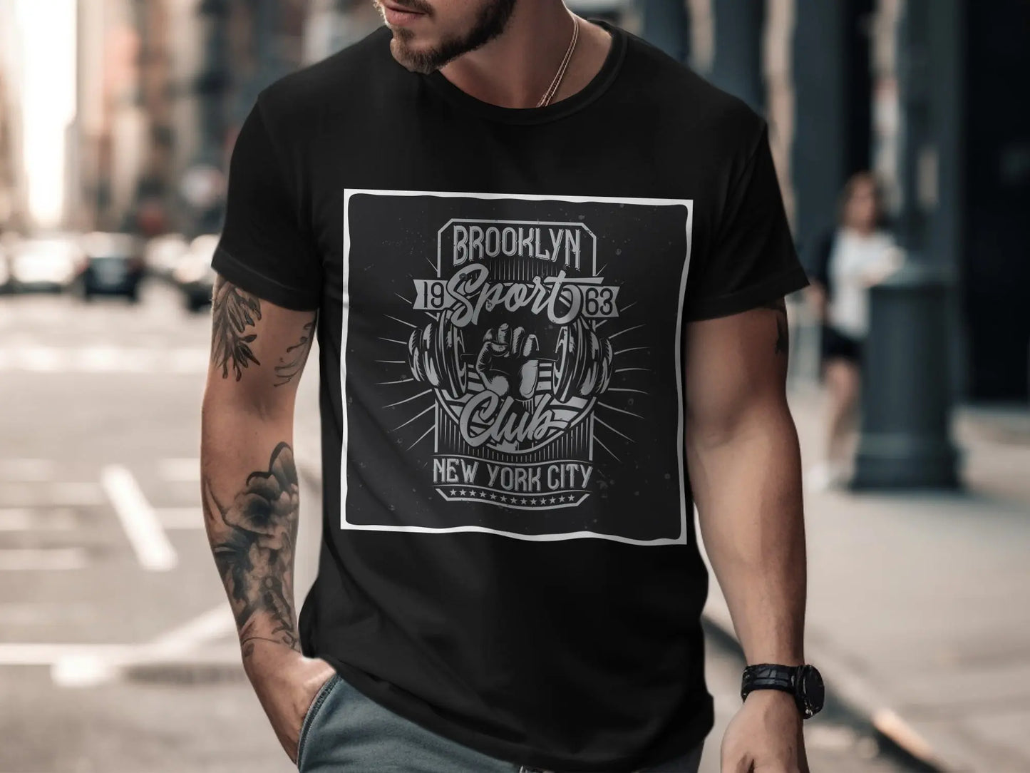 Brooklyn Sport Club New York City Graphic T-Shirts Boofy