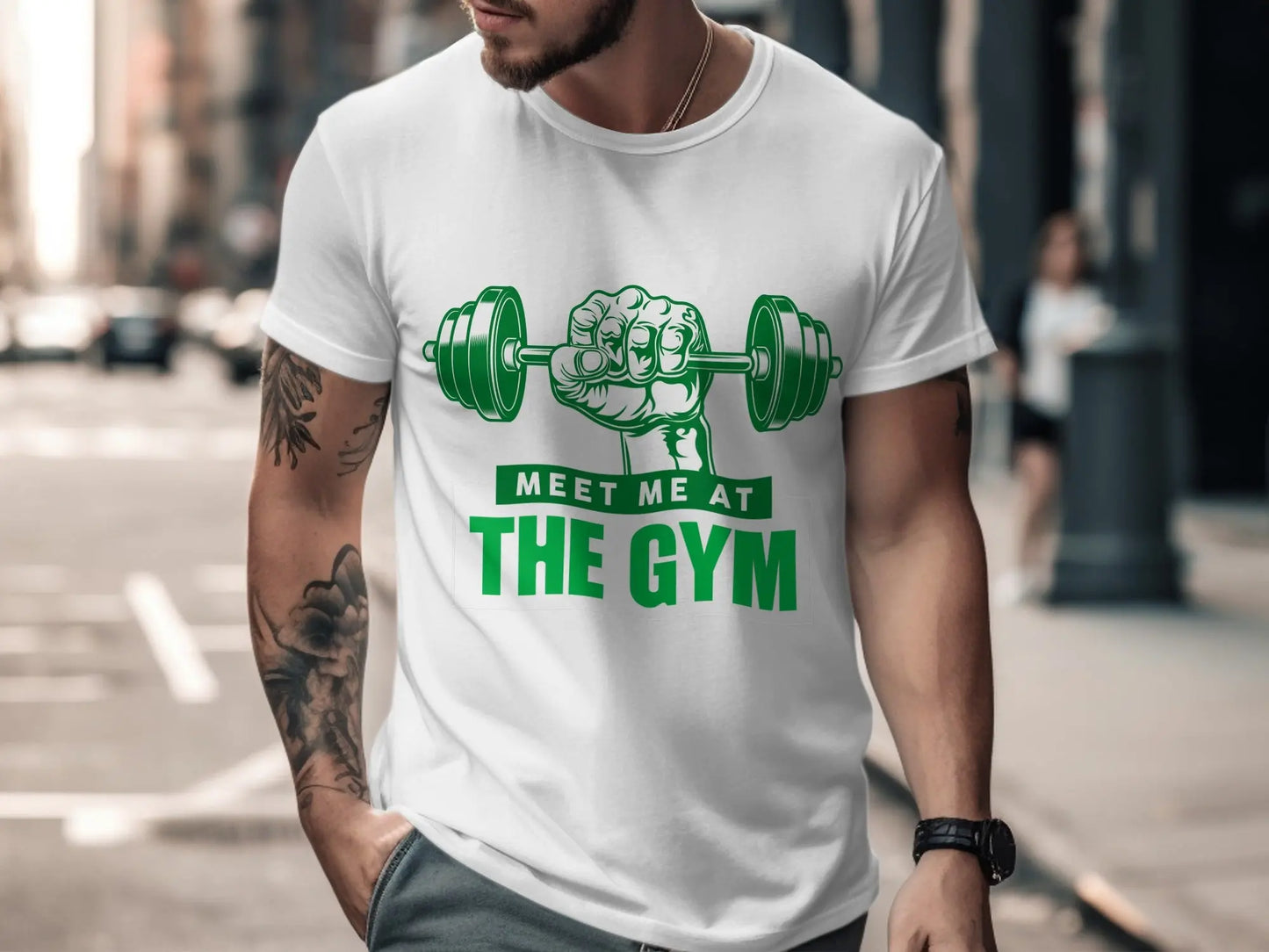 "Meet Me at the Gym" Motivational Fitness T-Shirts Boofy