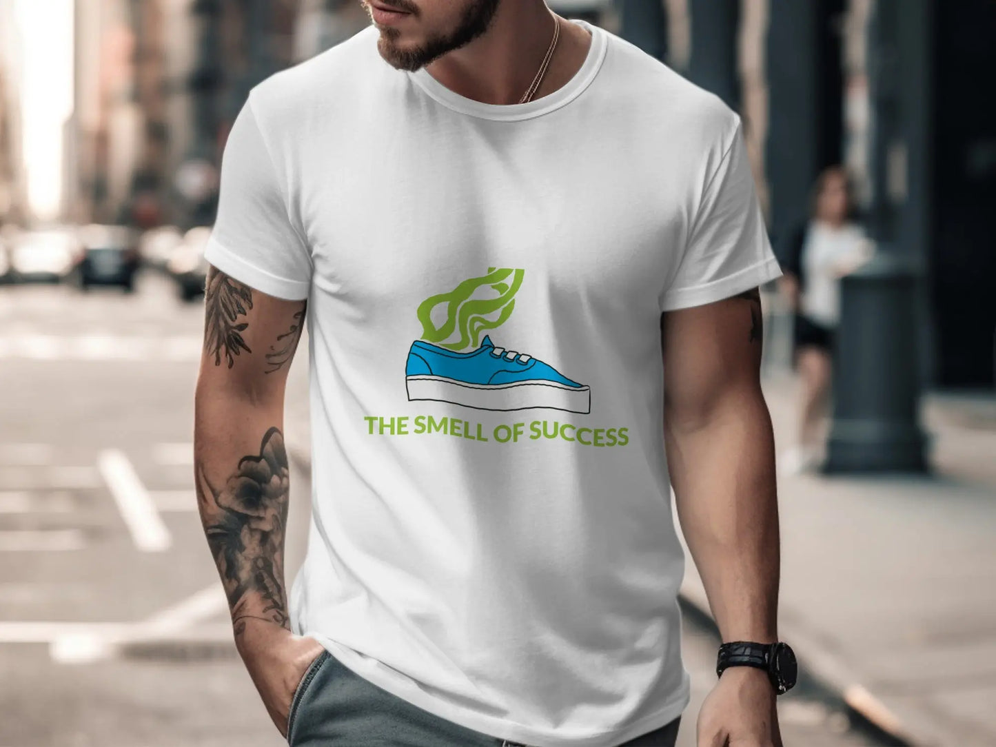 The Smell of Success Graphic Designed T-Shirts Boofy