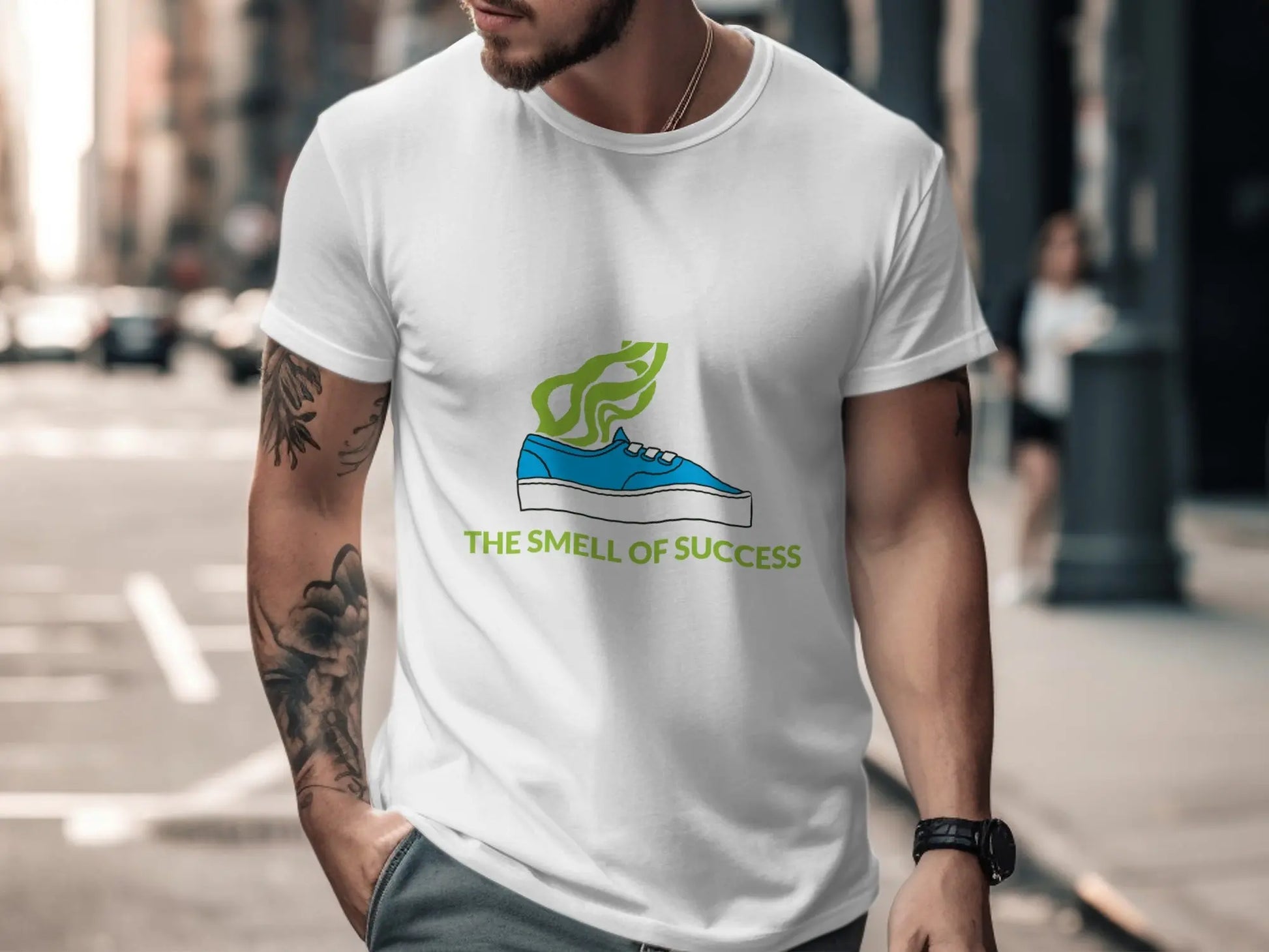 The Smell of Success Graphic Designed T-Shirts Boofy