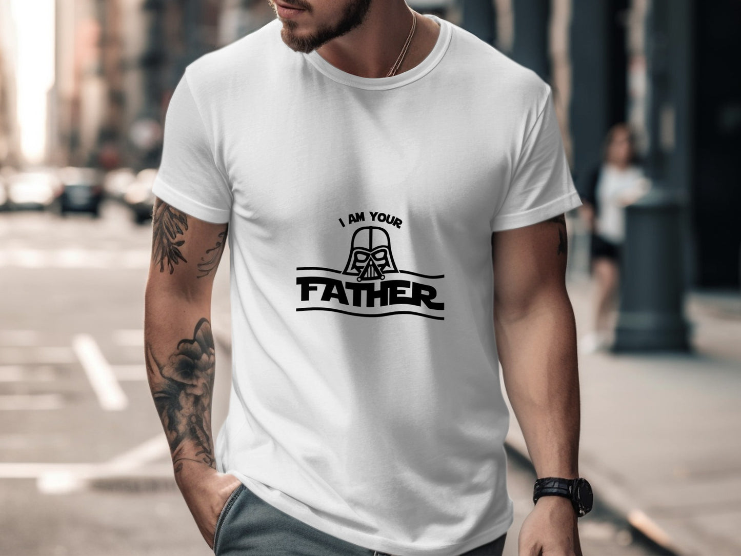 Star Wars T-Shirt: "I Am Your Father" Vader Design Novelty Stylish