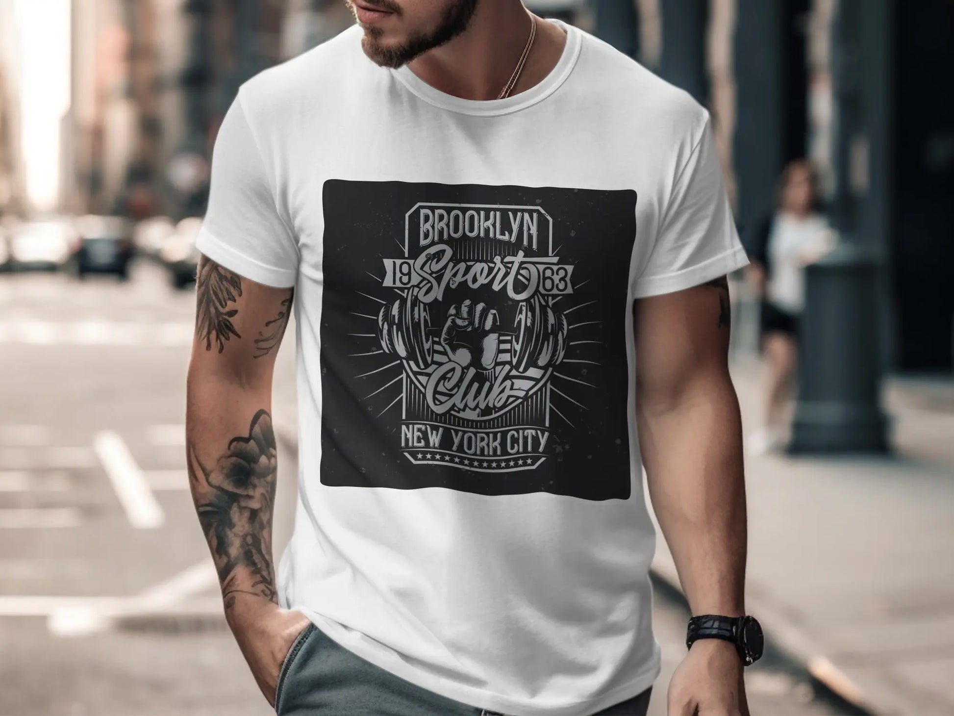 Brooklyn Sport Club New York City Graphic T-Shirts Boofy