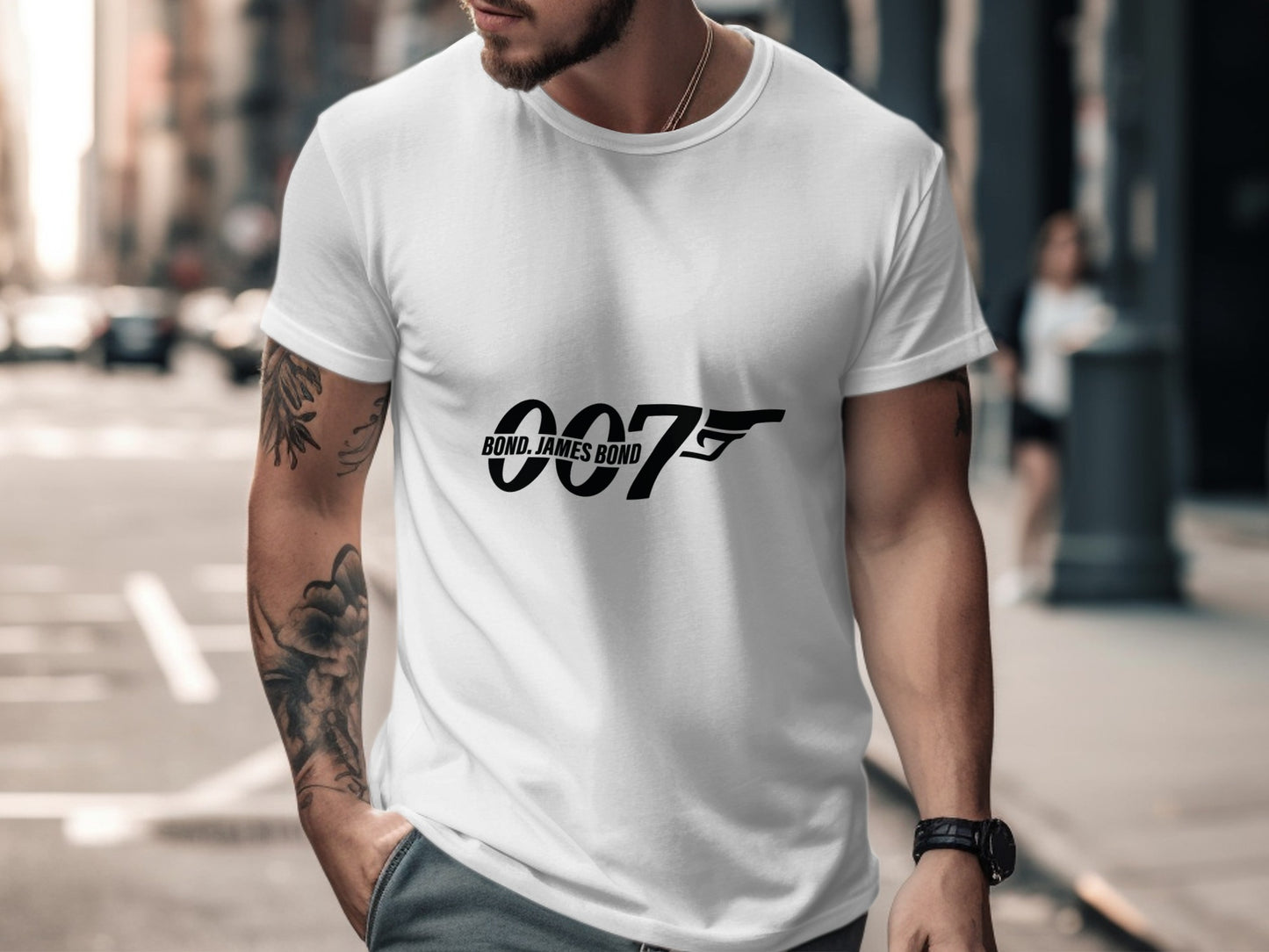 James Bond 007 T-Shirt: Iconic Logo Graphic Cool Movie Design