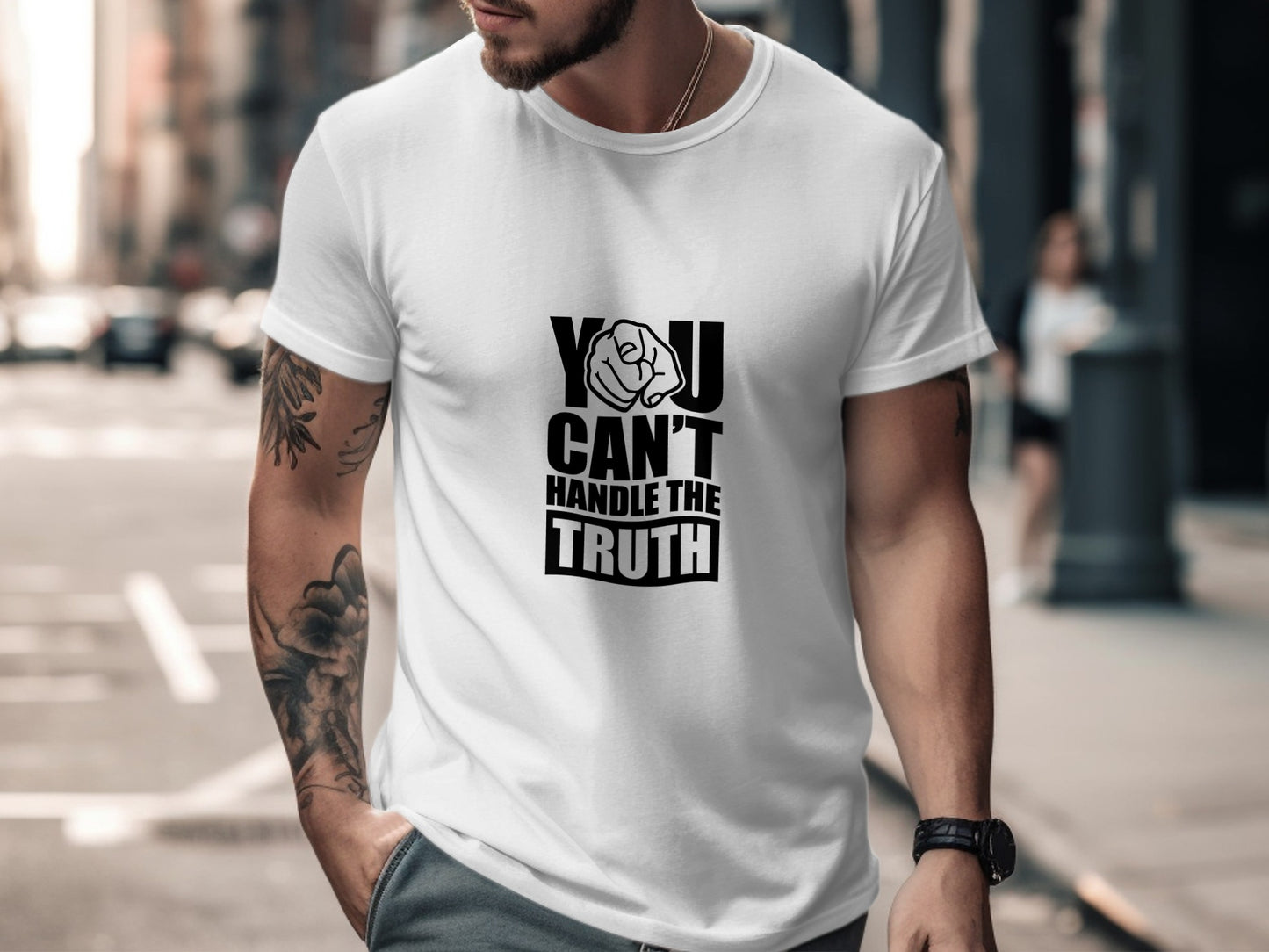 Classic Movie T-Shirt: "You Can't Handle The Truth" Bold Statement