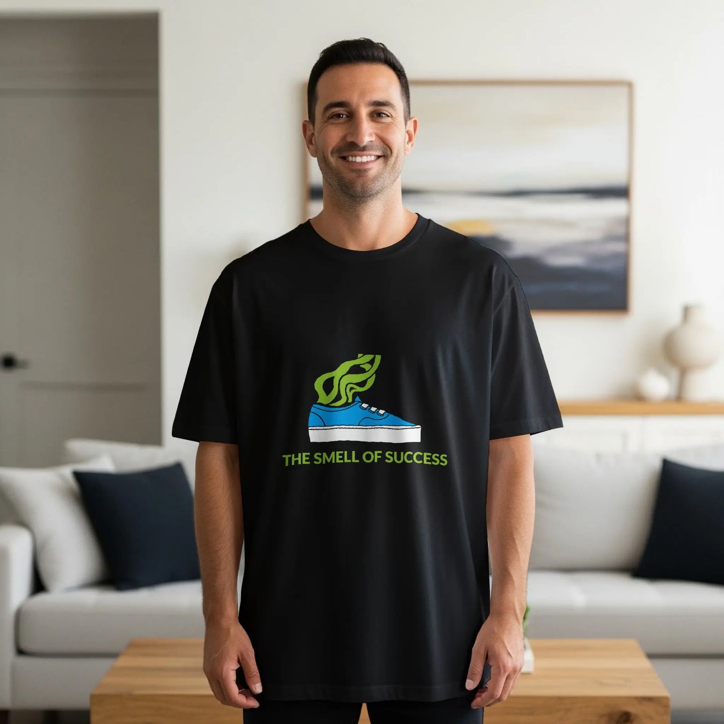 The Smell of Success Graphic Designed T-Shirts Boofy
