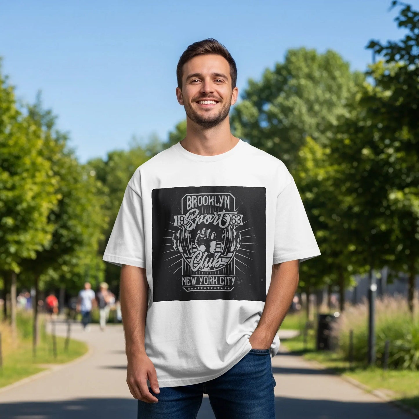 Brooklyn Sport Club New York City Graphic T-Shirts Boofy