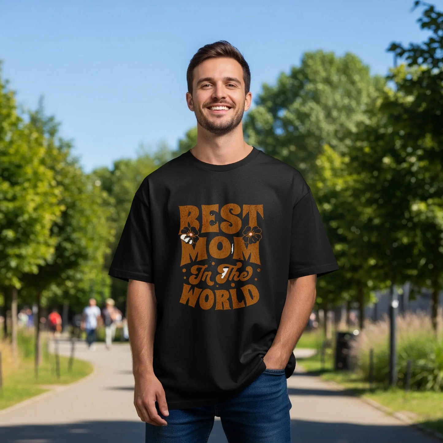 Best Mom In The World Graphic T-Shirts Boofy