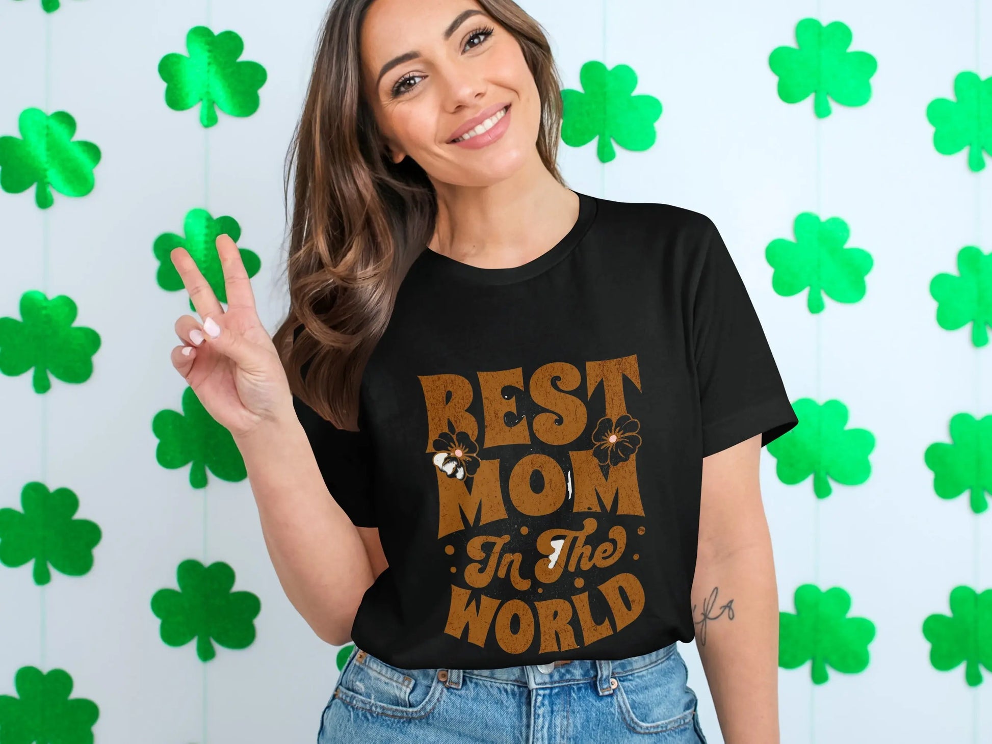 Best Mom In The World Graphic T-Shirts Boofy
