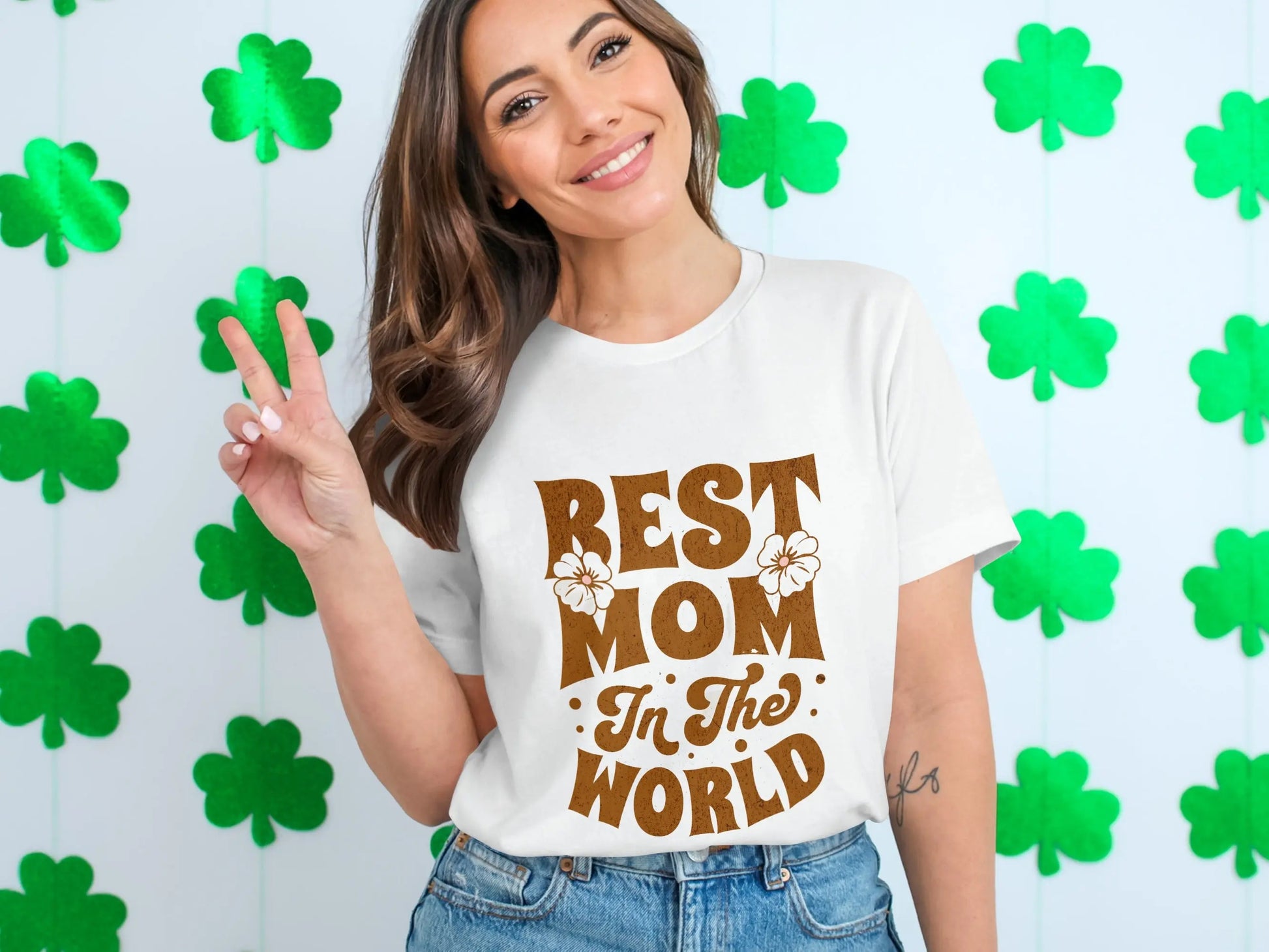 Best Mom In The World Graphic T-Shirts Boofy