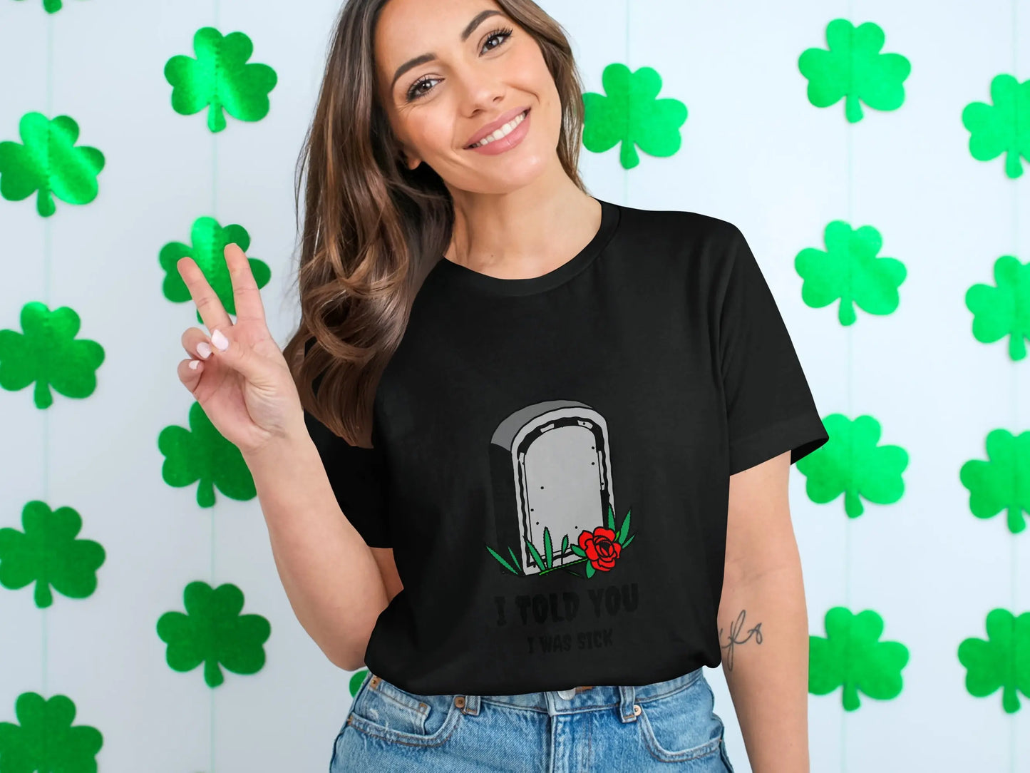 Funny Grave Humorous Print Statement T-Shirts Boofy