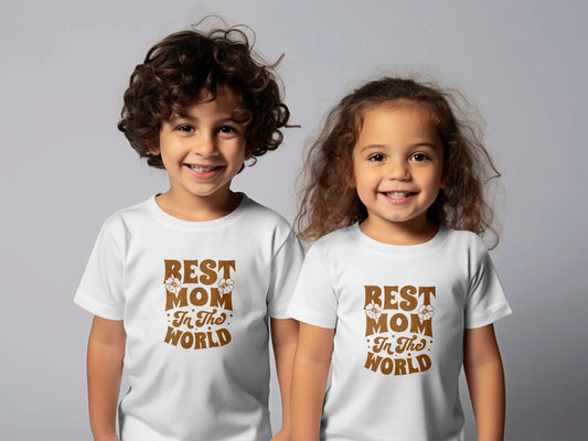 Best Mom In The World Graphic T-Shirts Boofy