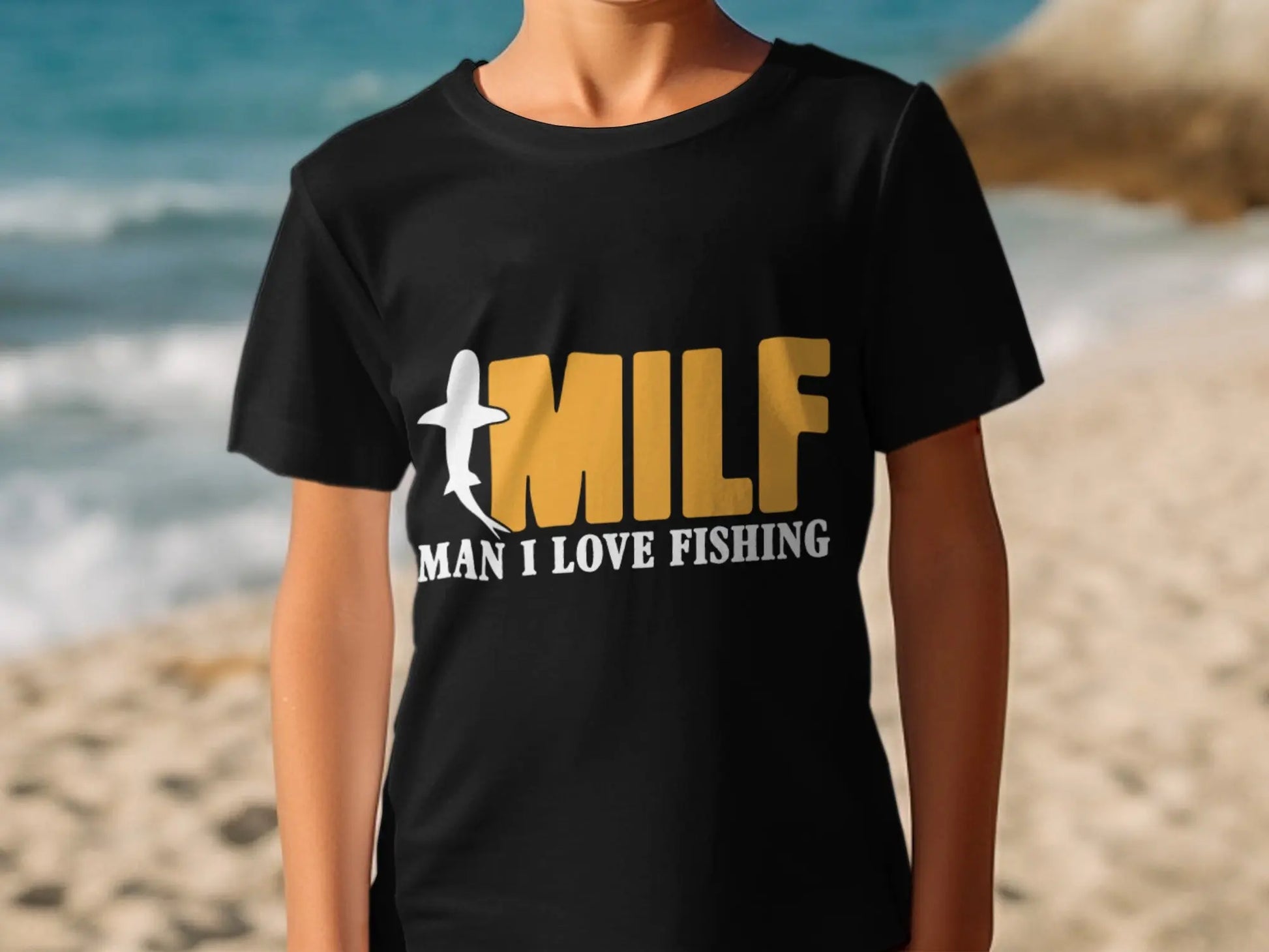 Funny "MILF Man I Love Frogs" Humorous T-Shirt Boofy