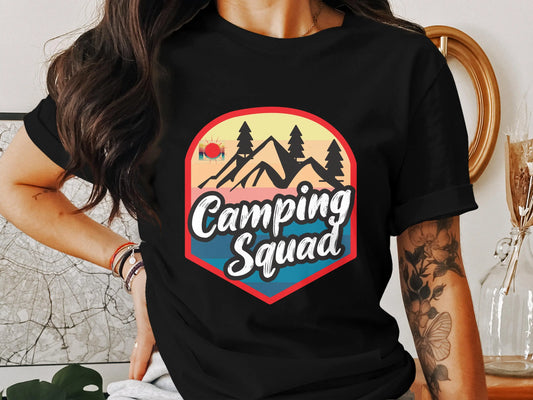 Camping Squad Tee My Store