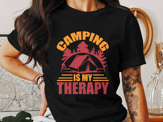 Camping Therapy Tee