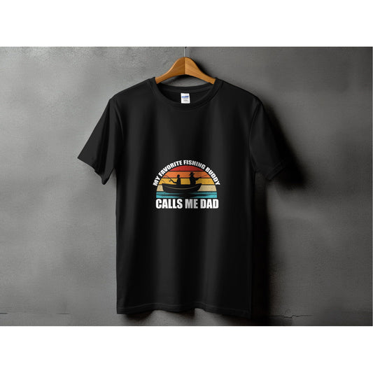 Bonded by Water. Called by Love.. DAD Fishing Tshirt