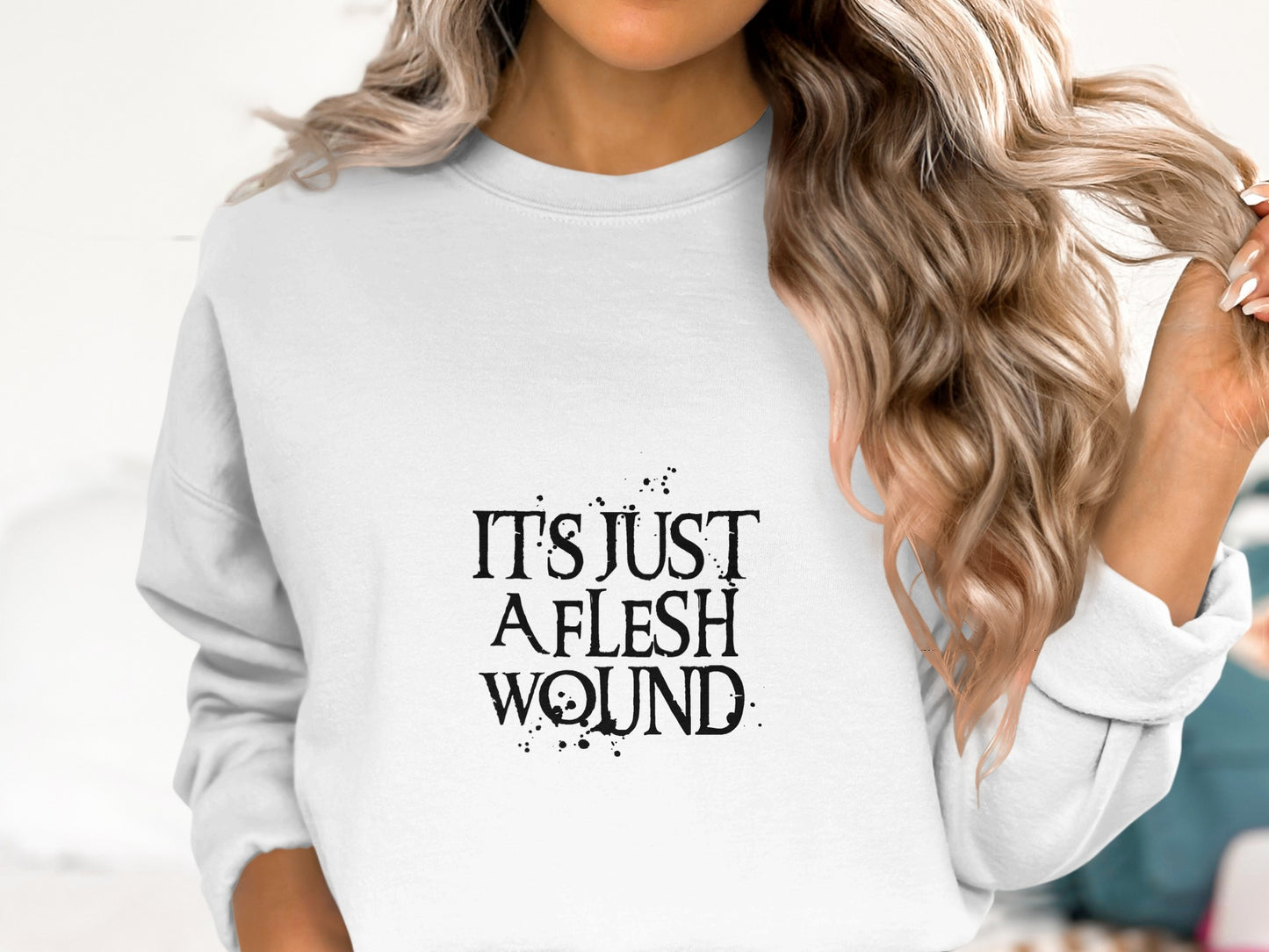 Funny Movie Quote T-Shirt: "It's Just A Flesh Wound" Monty Python Tee