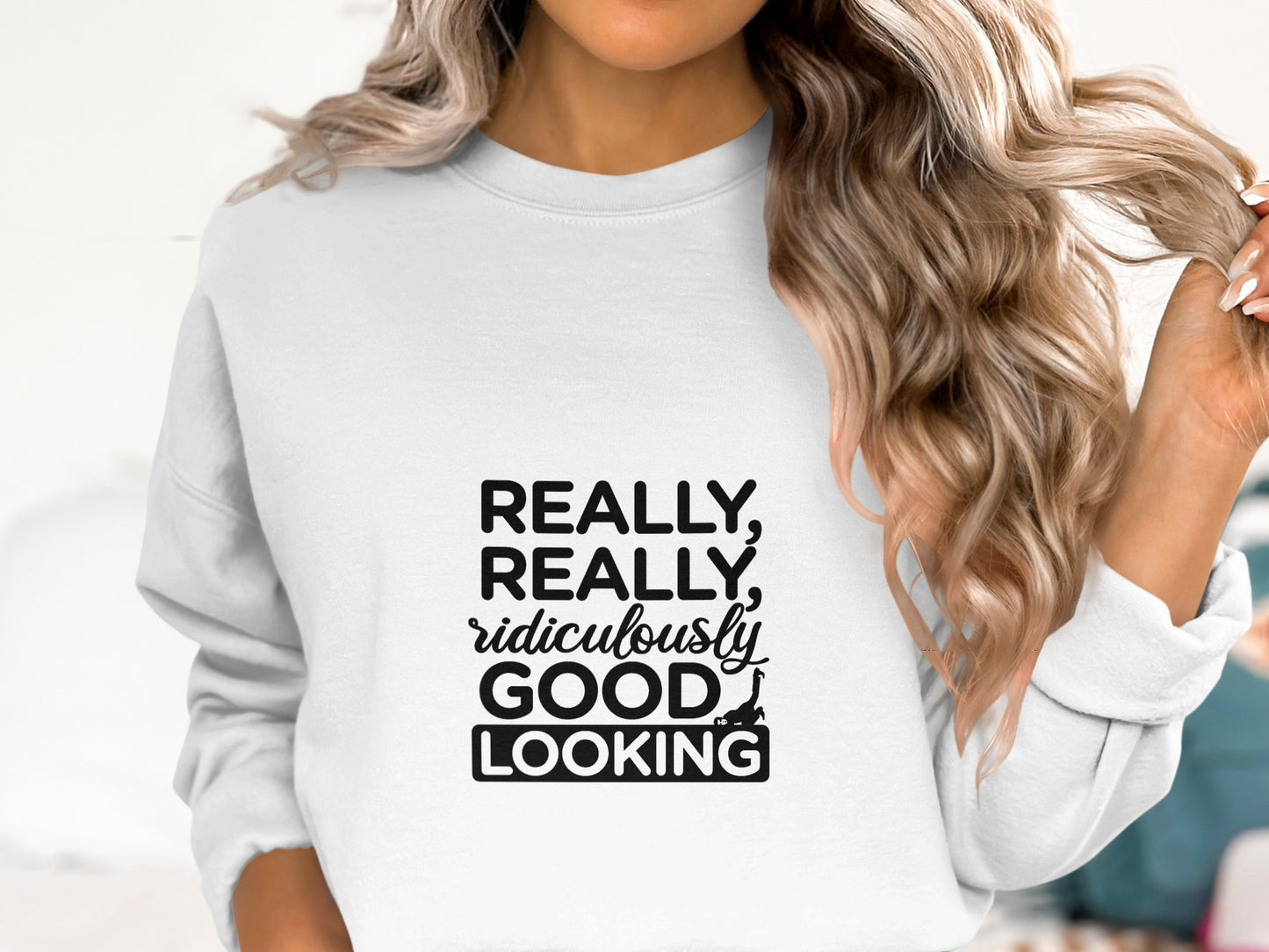 Comedy Movie T-Shirt: "Really Really Ridiculously Good Looking"