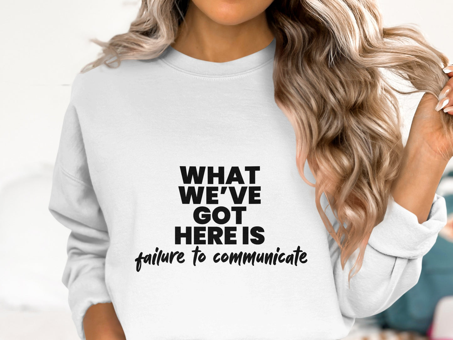Classic Film T-Shirt: "Failure to Communicate" Graphic Text