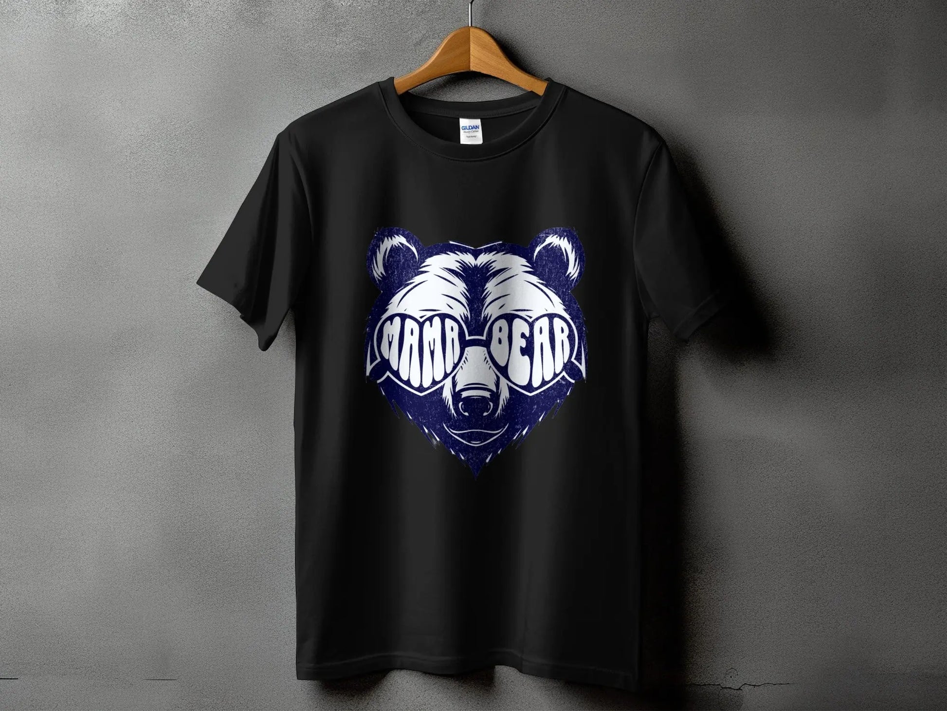 Mama Bear Graphic Tee for Moms and Grandmothers Boofy