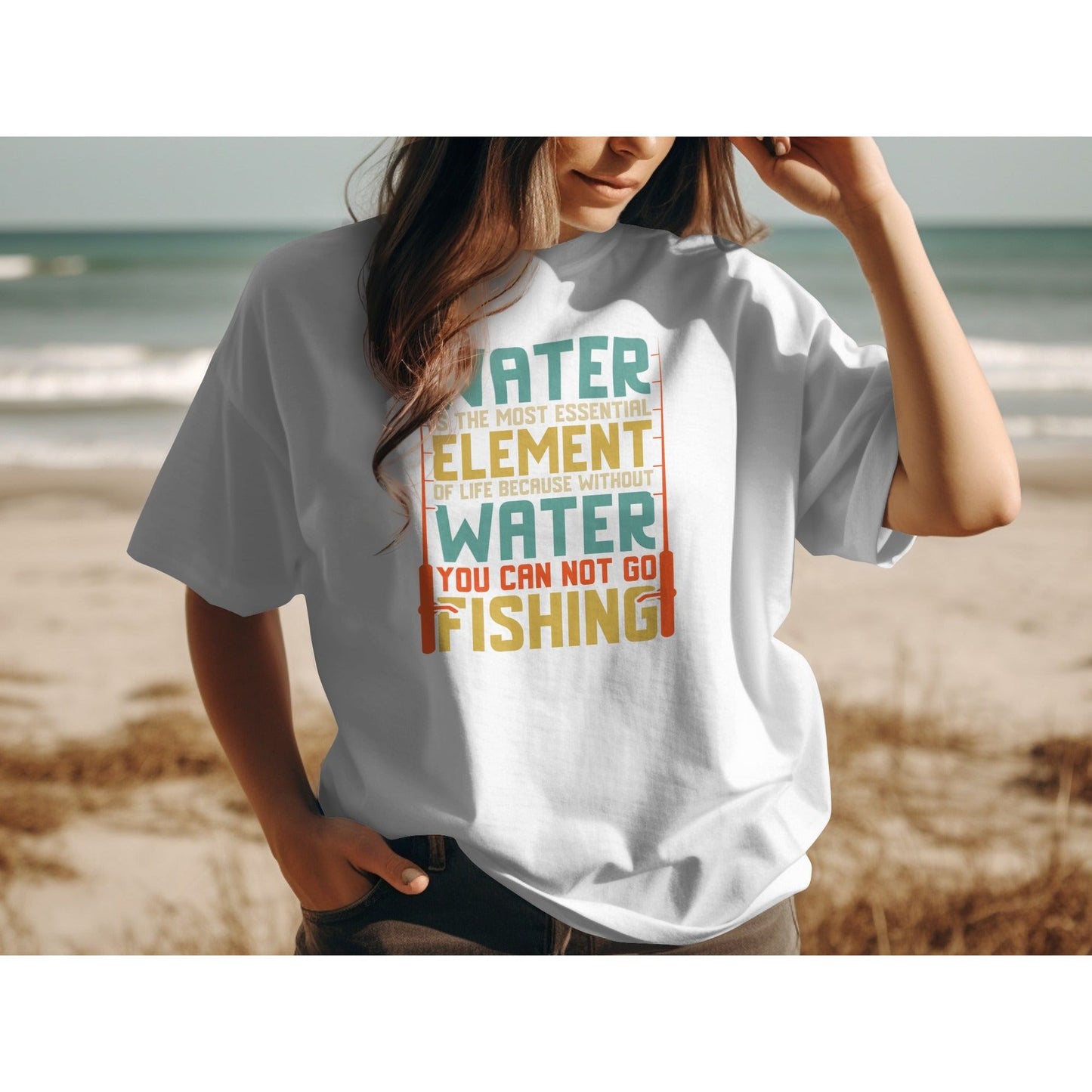 Hydration? Nah, It's About the Fish - Fishing Tshirt