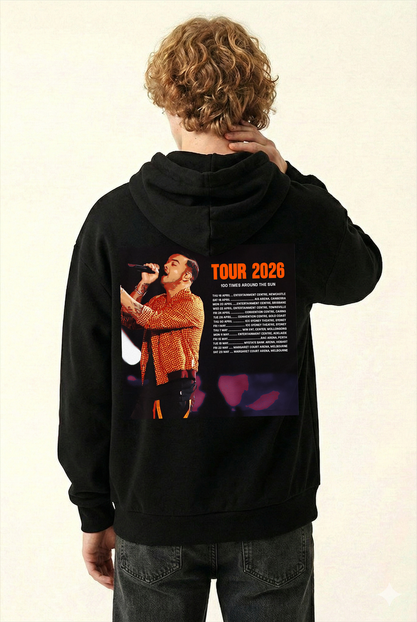 Guy Sebastian 2026 Tour Statement Hoodie | Australia 2026