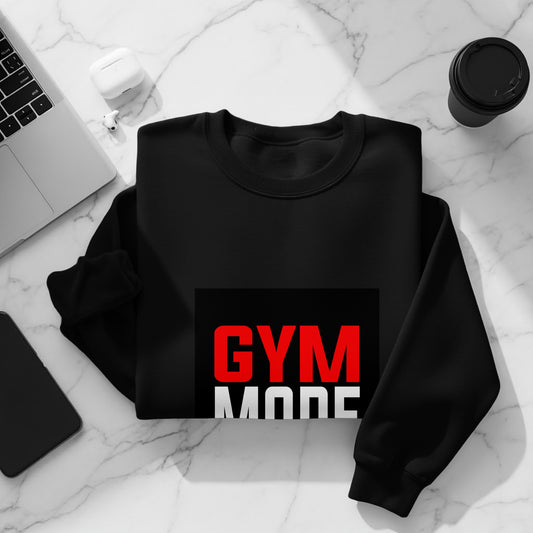 Gym Mode On Tee - Cotton Tshirt