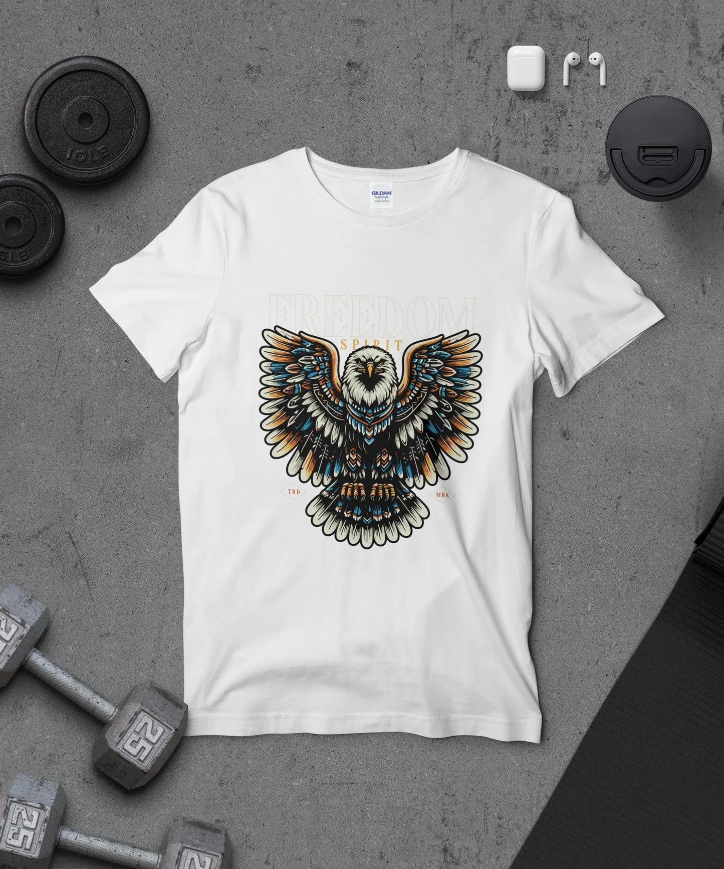 Majestic Eagle Freedom Spirit Graphic T-Shirts Boofy