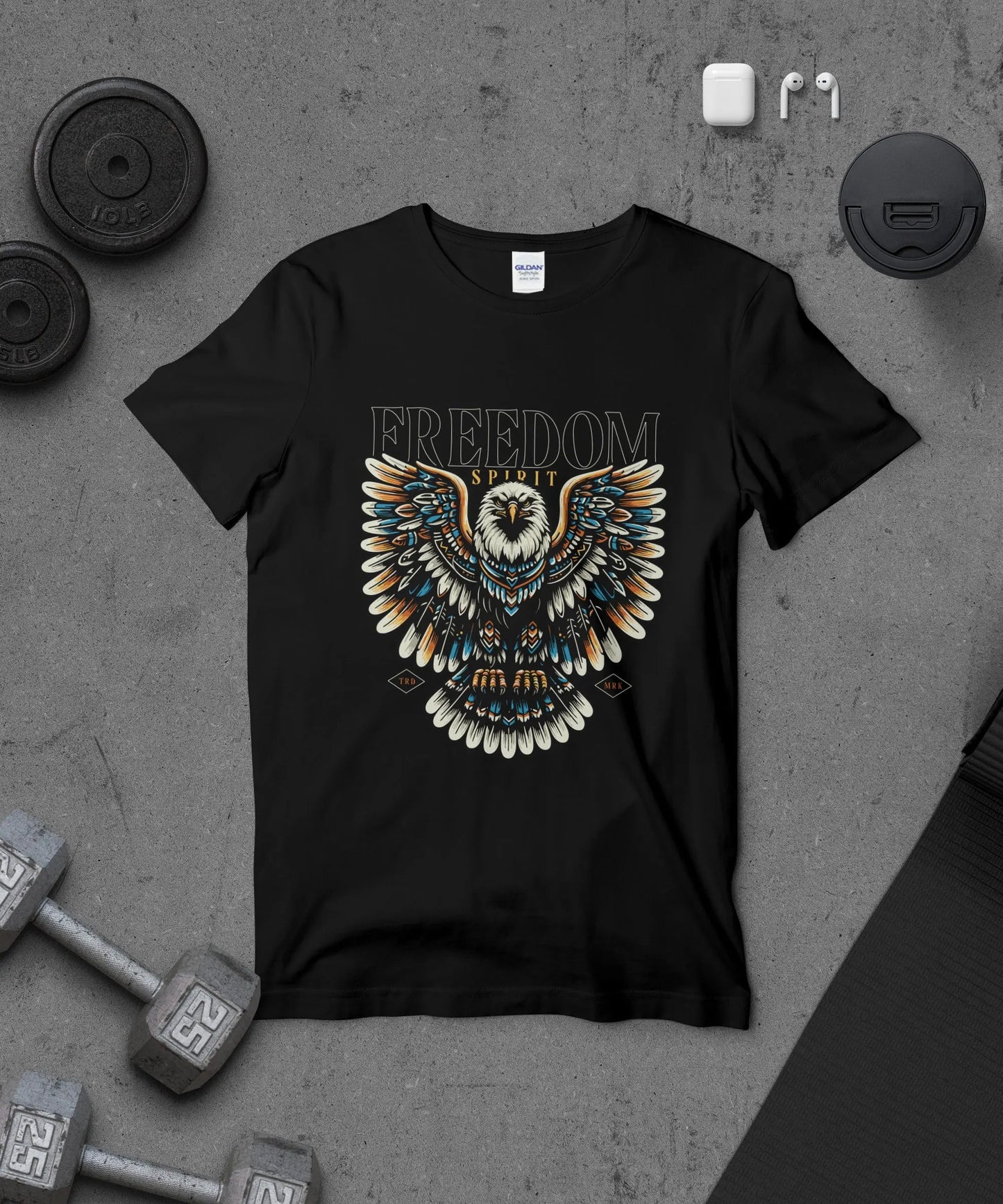 Majestic Eagle Freedom Spirit Graphic T-Shirts Boofy