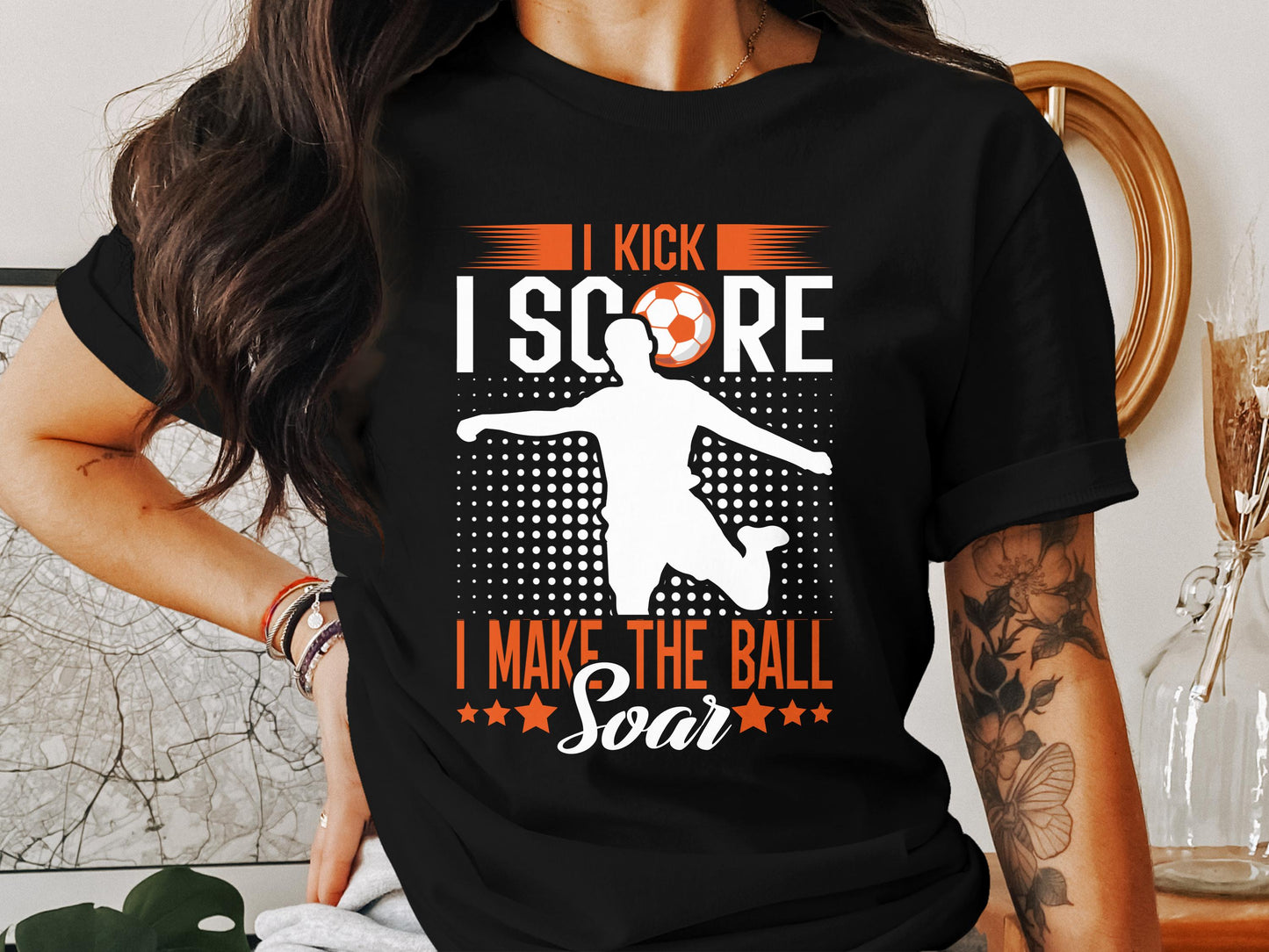 Power in Every Kick. Pride in Every Call. Cotton Tshirt