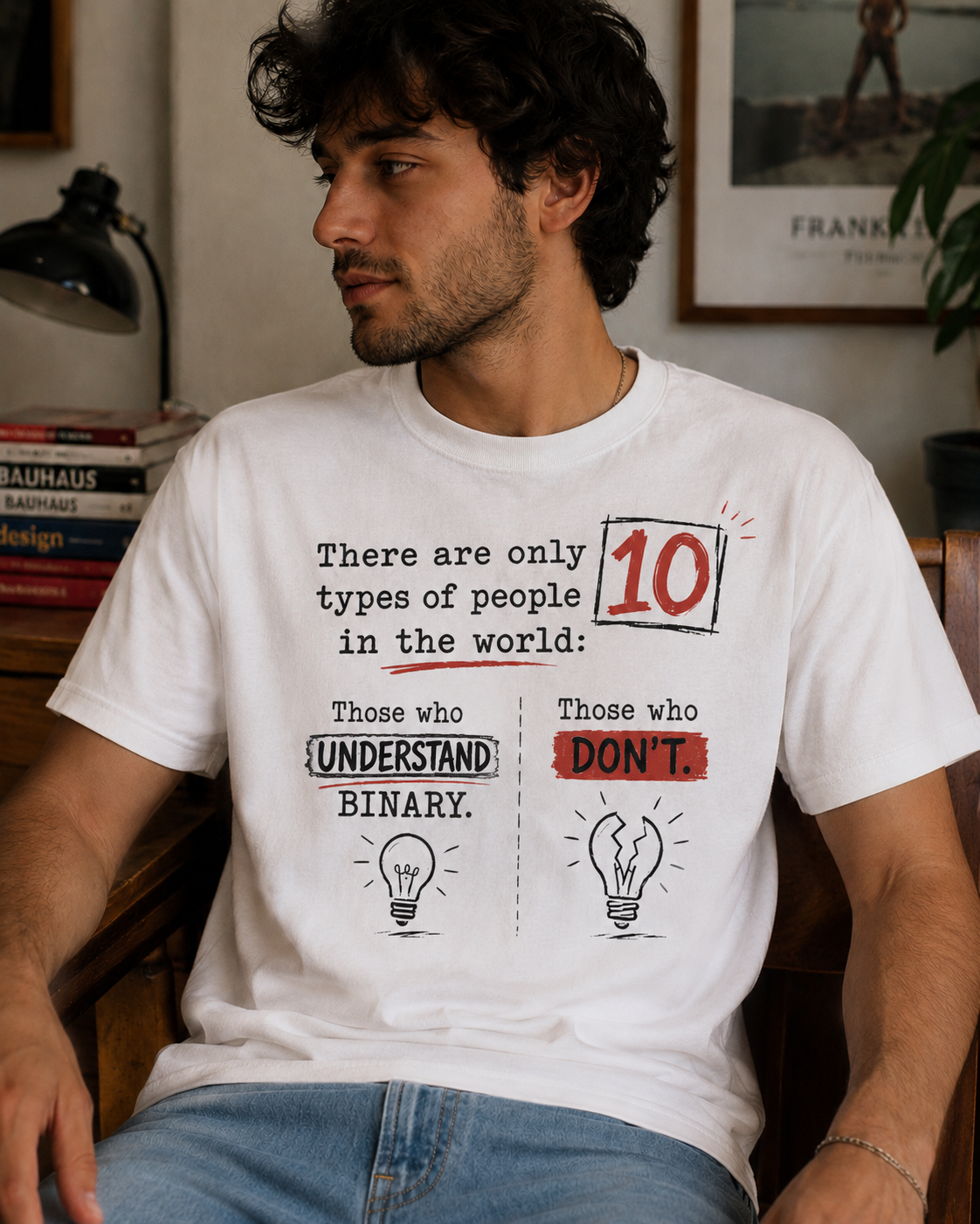 Binary Genius  Tee
