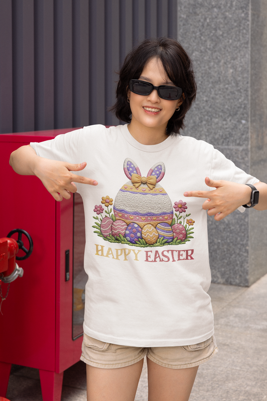 Easter eggs 3D style Tshirt
