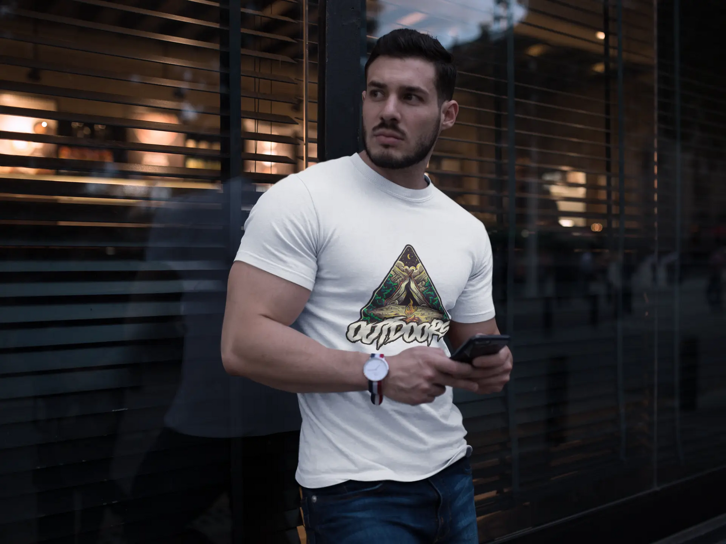 Outdoor Camping Adventure Graphic Design T-Shirts My Store