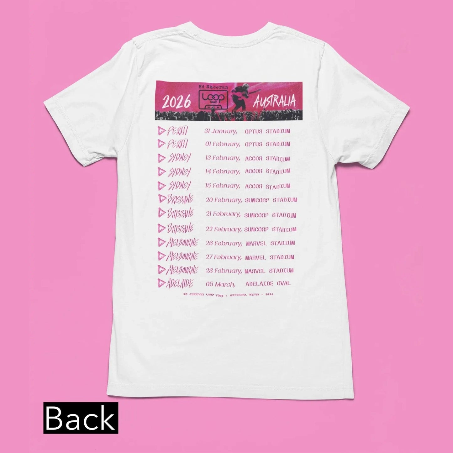 Ed Sheeran fan merchandise - Fan made (unisex)