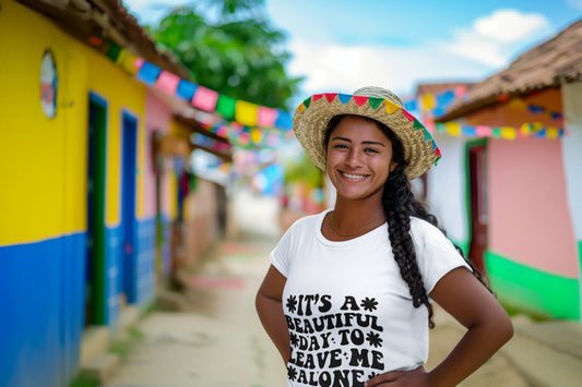 "It's A Beautiful Day To Leave Me Alone" Funny T-Shirts Boofy