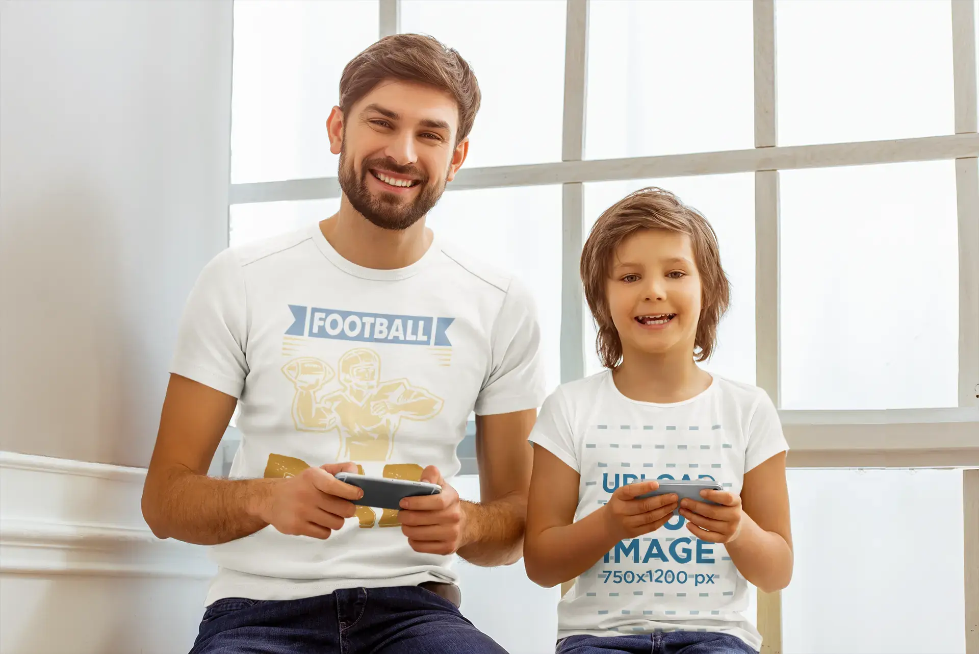 Football Dad Graphic T-Shirts Perfect for Sports Fans (Copy) Boofy