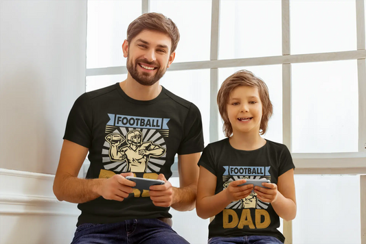 Football Dad Graphic T-Shirts Perfect for Sports Fans (Copy) Boofy