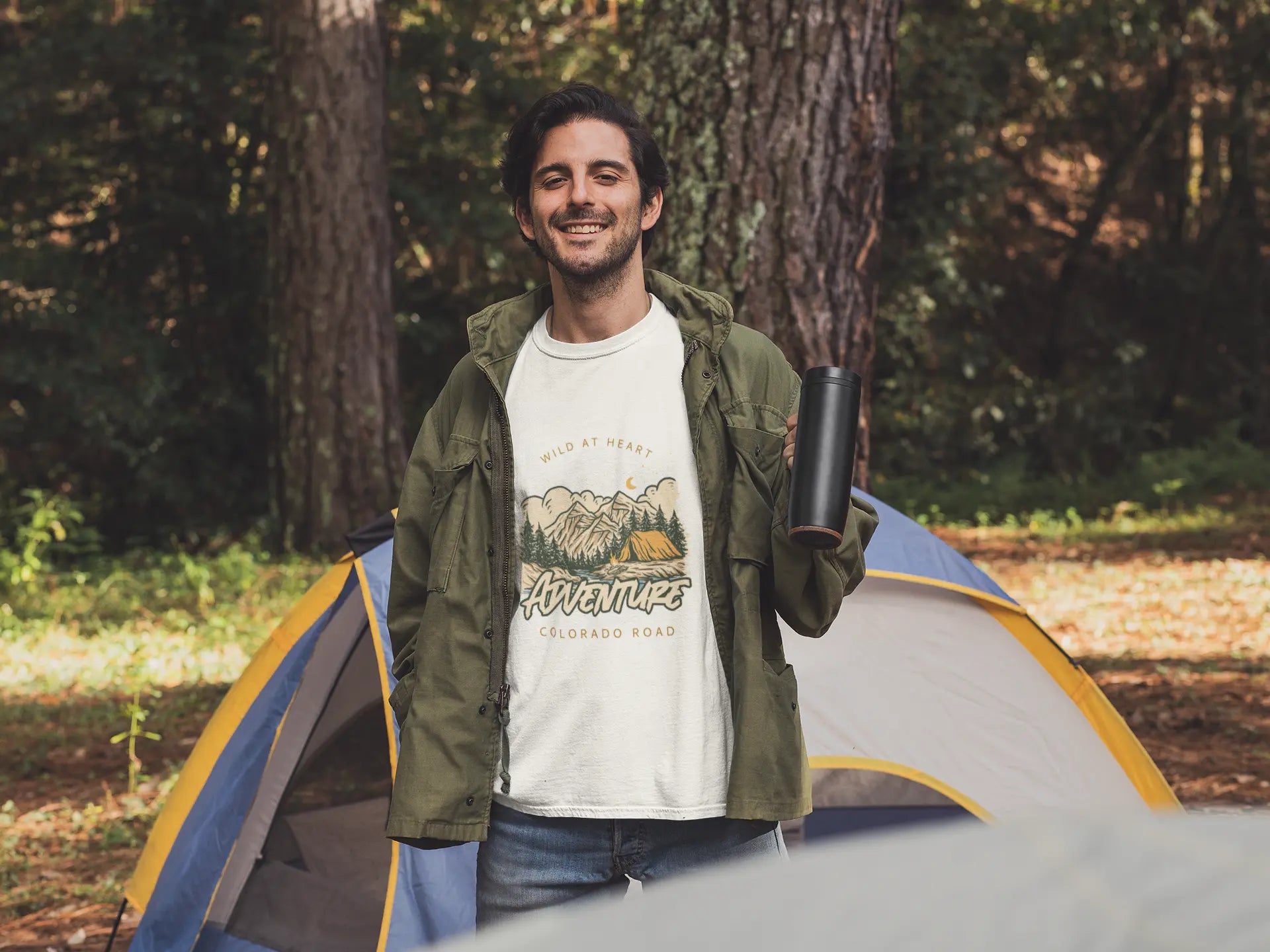 Wild at Heart Adventure Colorado Road T-Shirts My Store