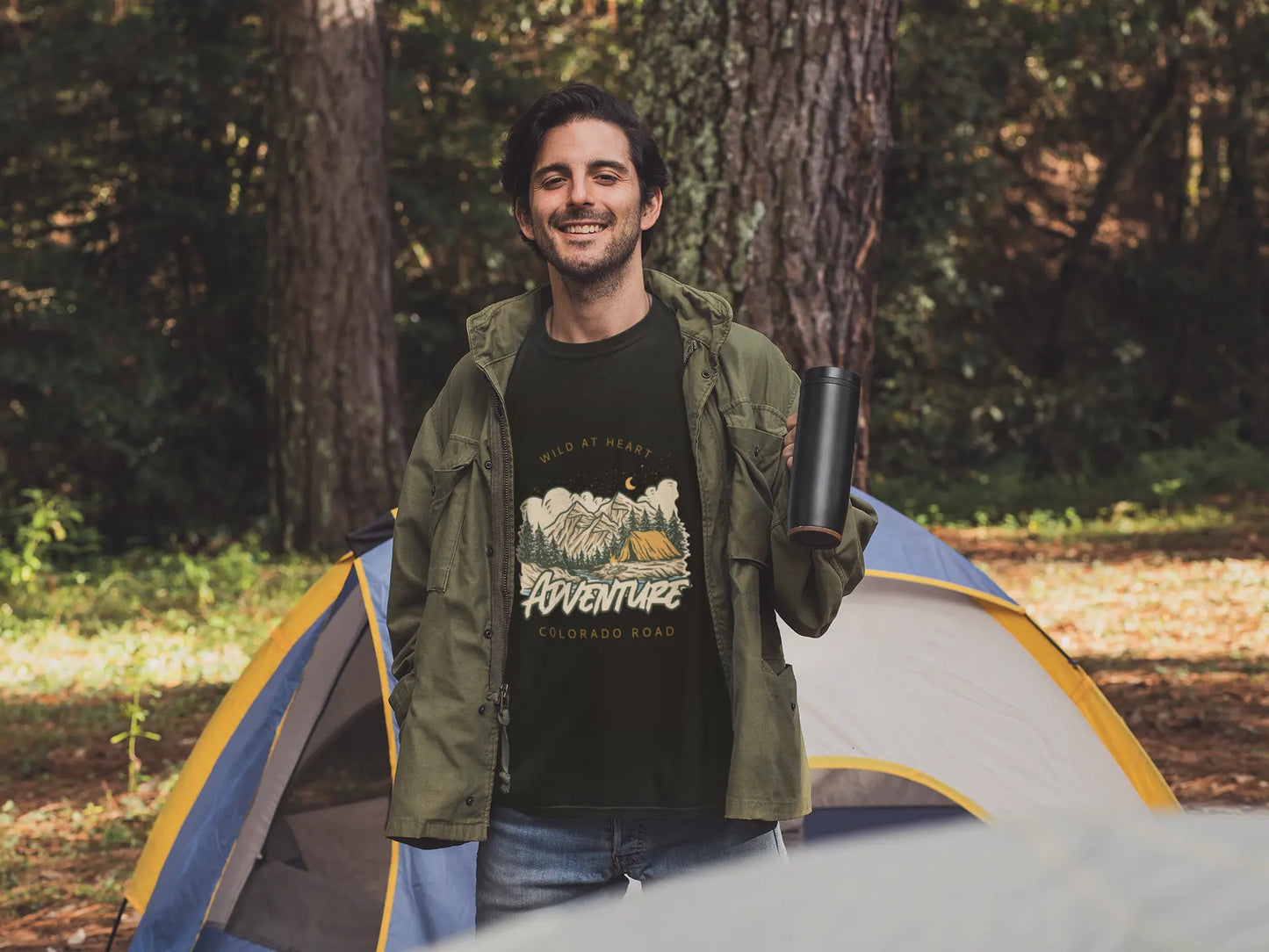 Wild at Heart Adventure Colorado Road T-Shirts My Store