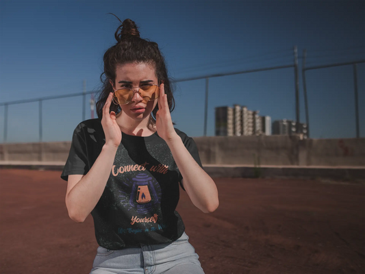 "Connect With Yourself Life Begins In The Woods" T-Shirts My Store